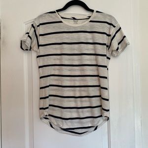 Madewell striped basic tee